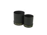 Set doua cutii rotunde uni H 16