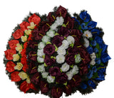 Coroana plina tip lacrima cu flori H 110 C2