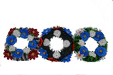 Coronita rotunda cu flori D 38